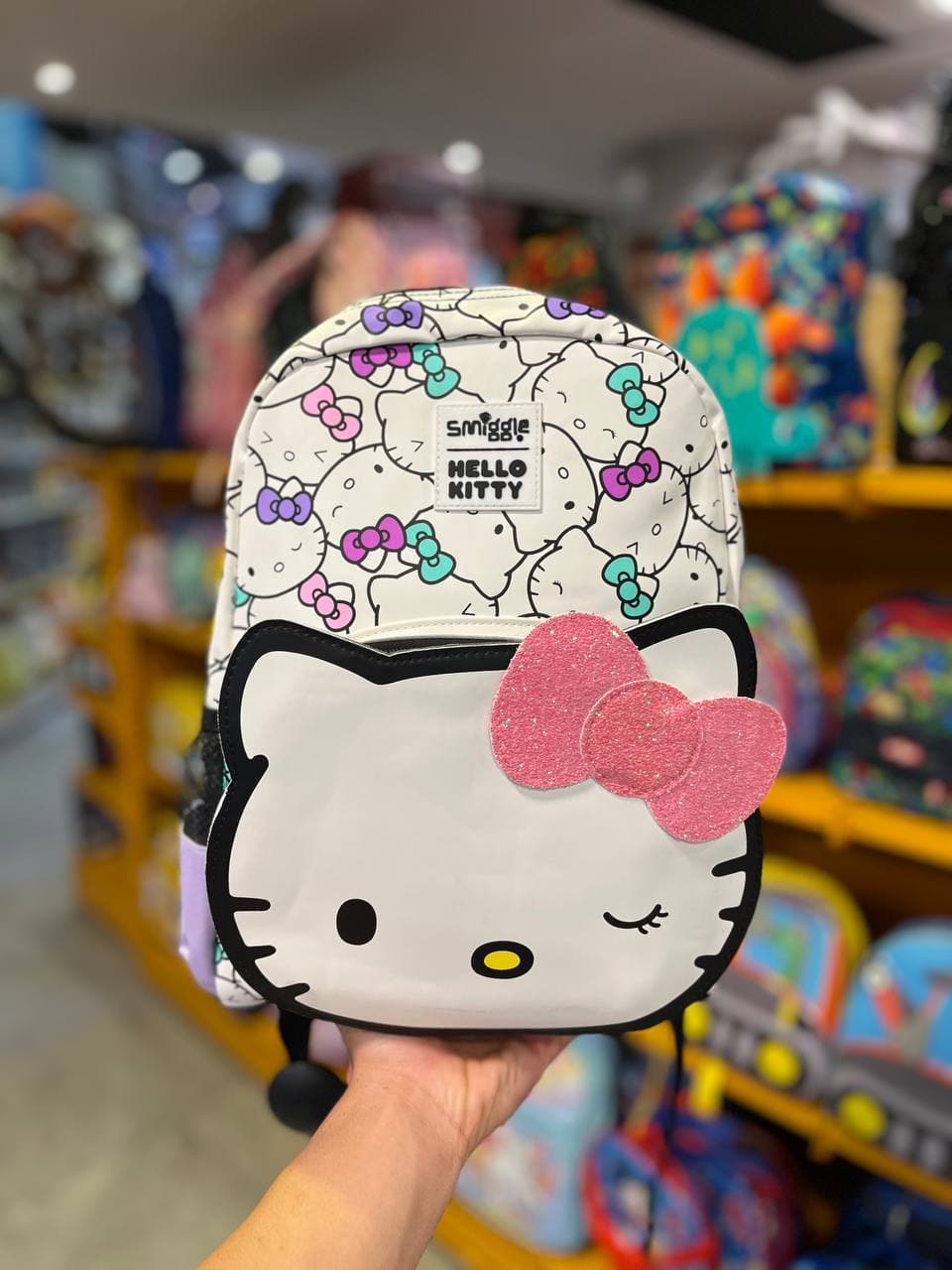 کوله پشتی طرح کیتی 6680 smiggle