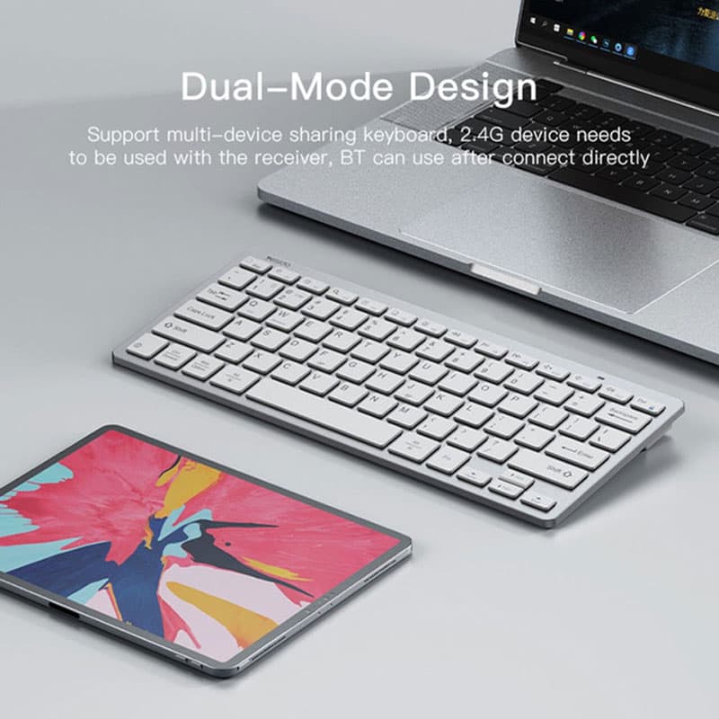 کیبورد بیسیم yesido مدل KB11 — تصویر ۳