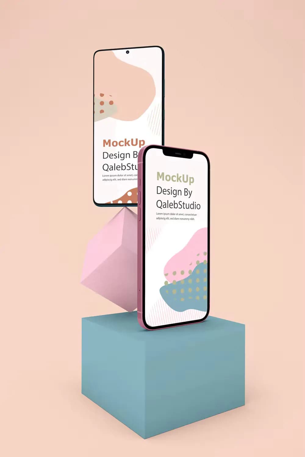 موکاپ گوشی اندروید و iOS متعادل — تصویر ۲