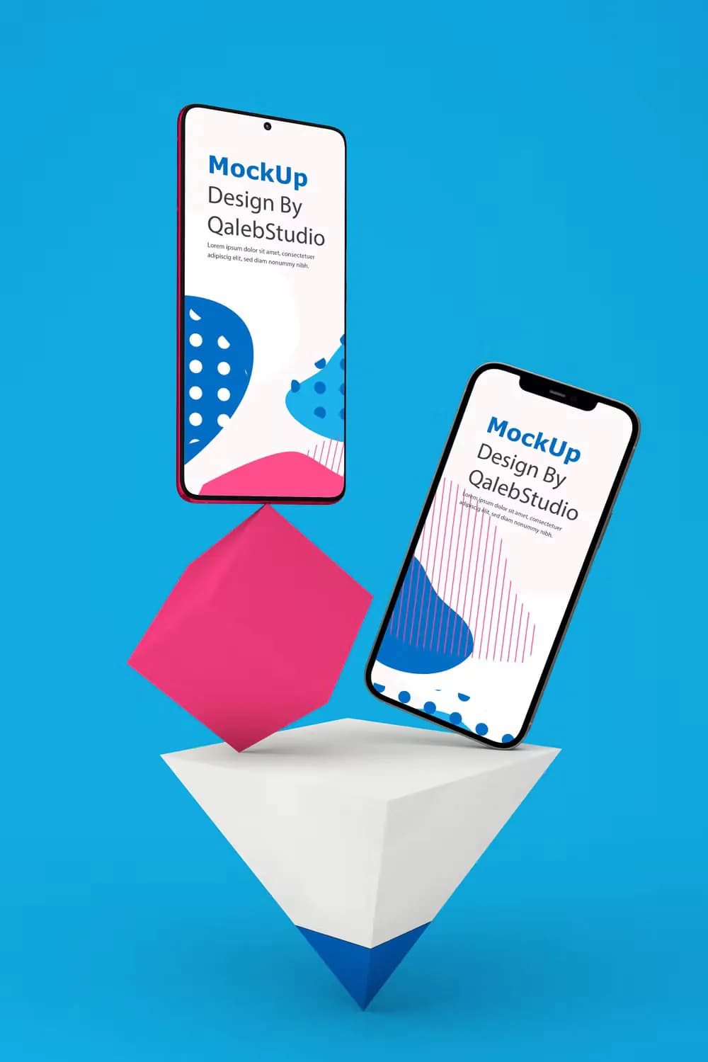 موکاپ گوشی اندروید و iOS متعادل — تصویر ۳