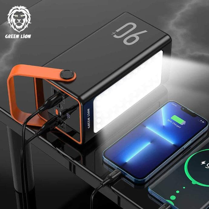 پاوربانک 90000 میلی آمپر گرین لاین Green Lion Thunder 90 — تصویر ۵