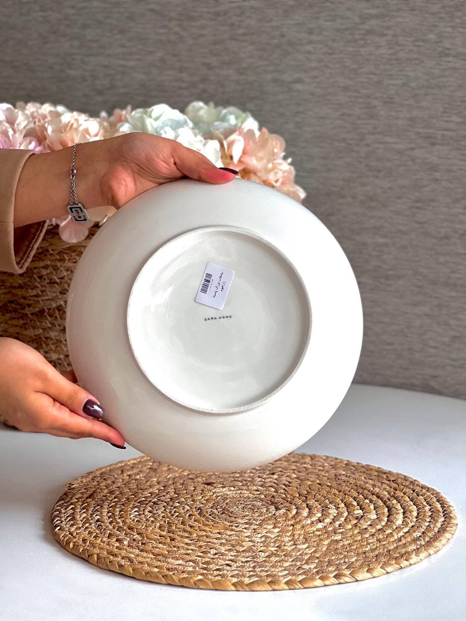 بشقاب پاستا و مرغ خوری زاراهوم کد 039 طرح ماهی — تصویر ۴