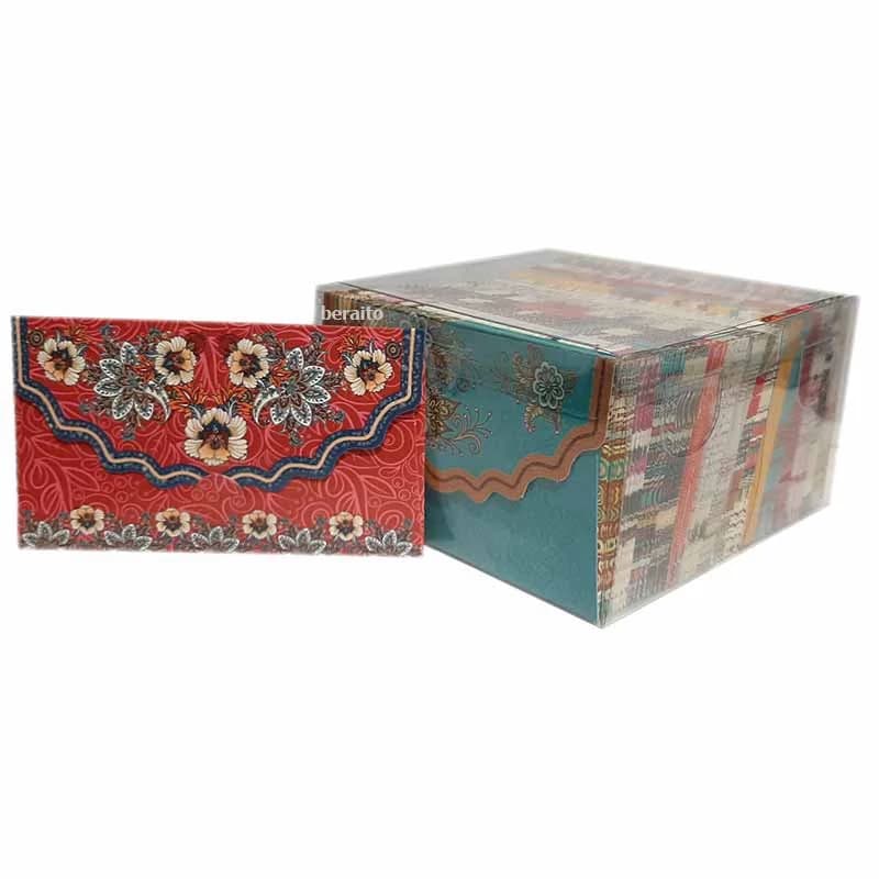 پاکت سکه اکلیلی طرحدار (بسته 100عددی)