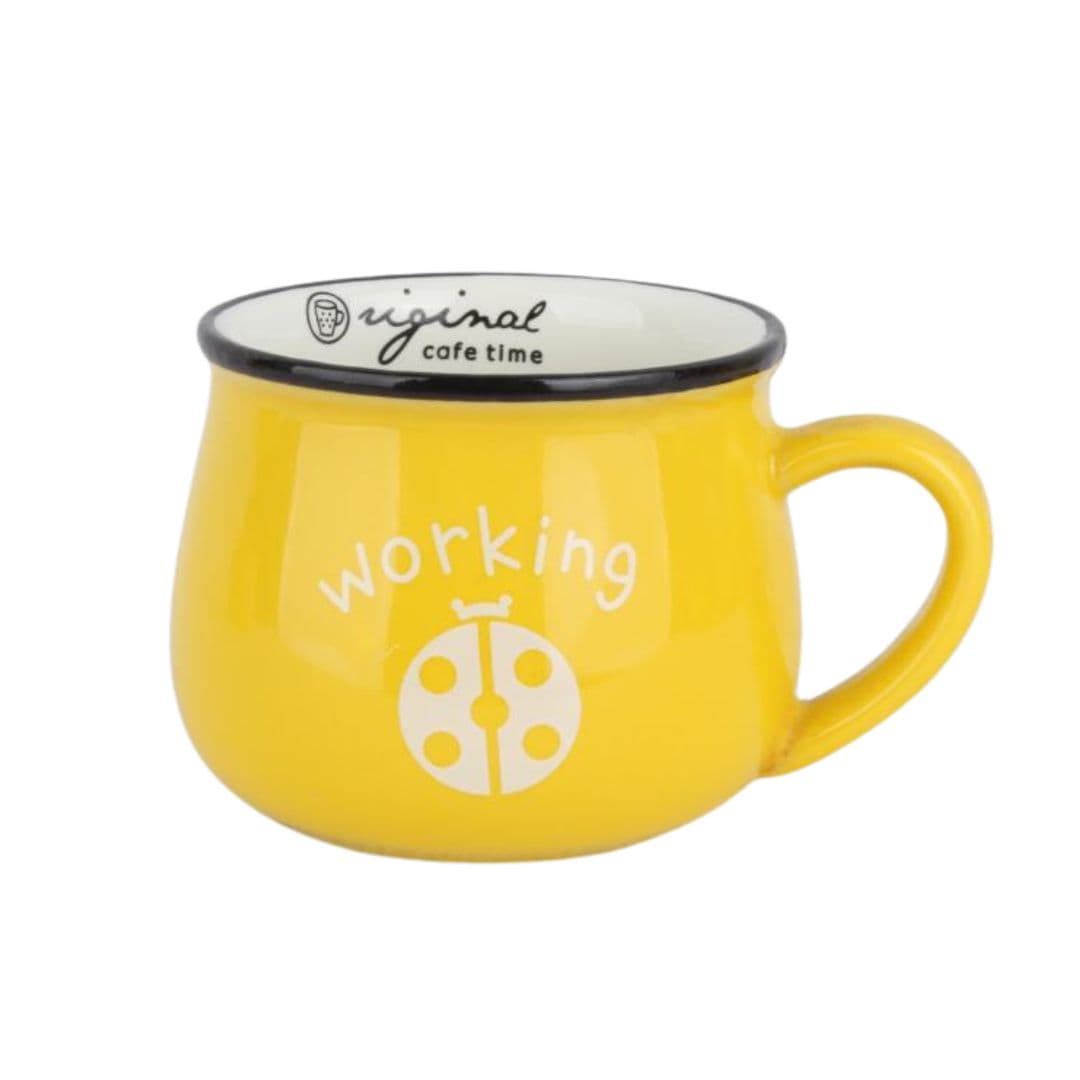 ماگ رجینال کوچک طرح working کد 4600 — تصویر ۵