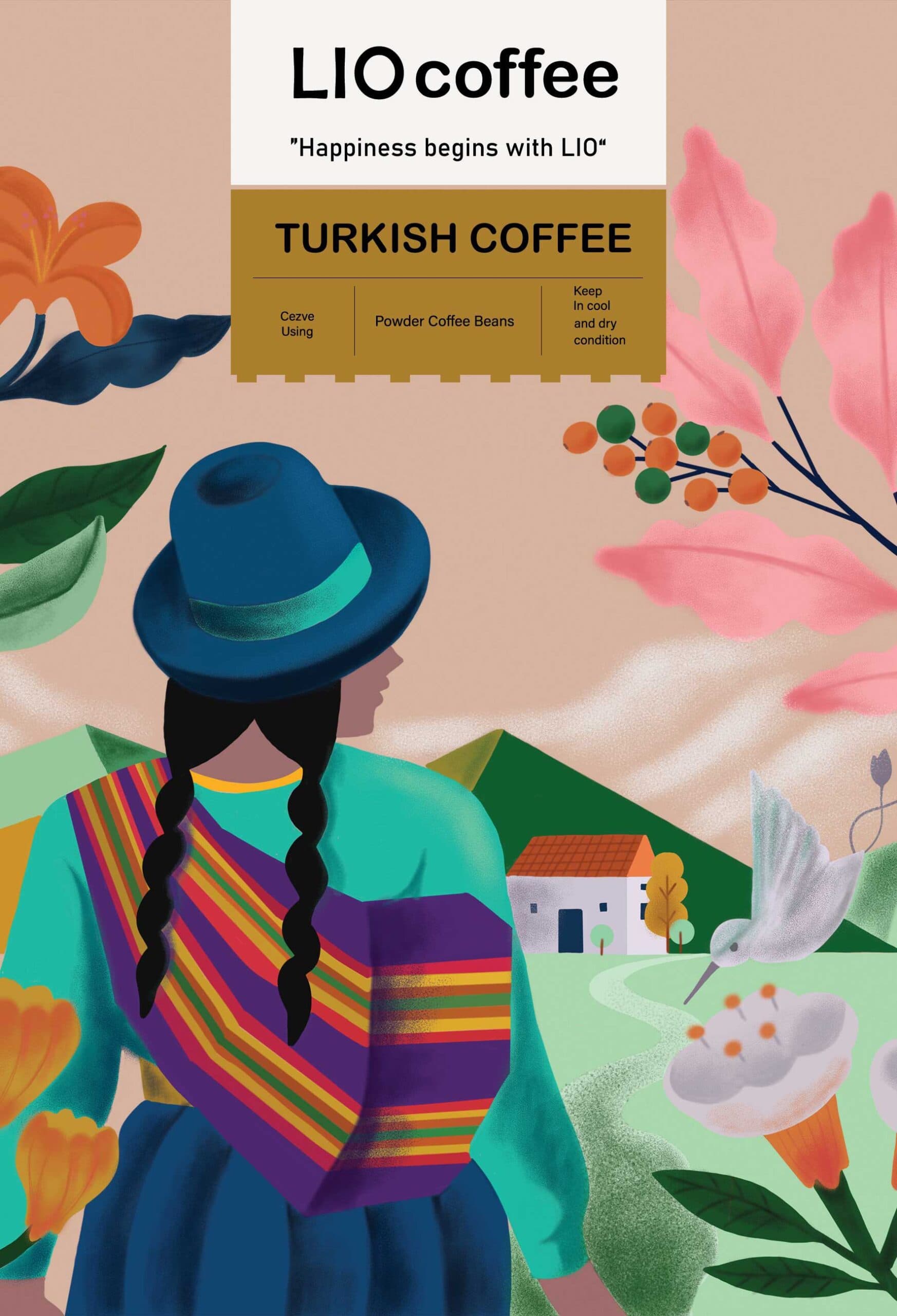 پودر قهوه ترک ویژه LIO COFFEE کد 5814 — تصویر ۲