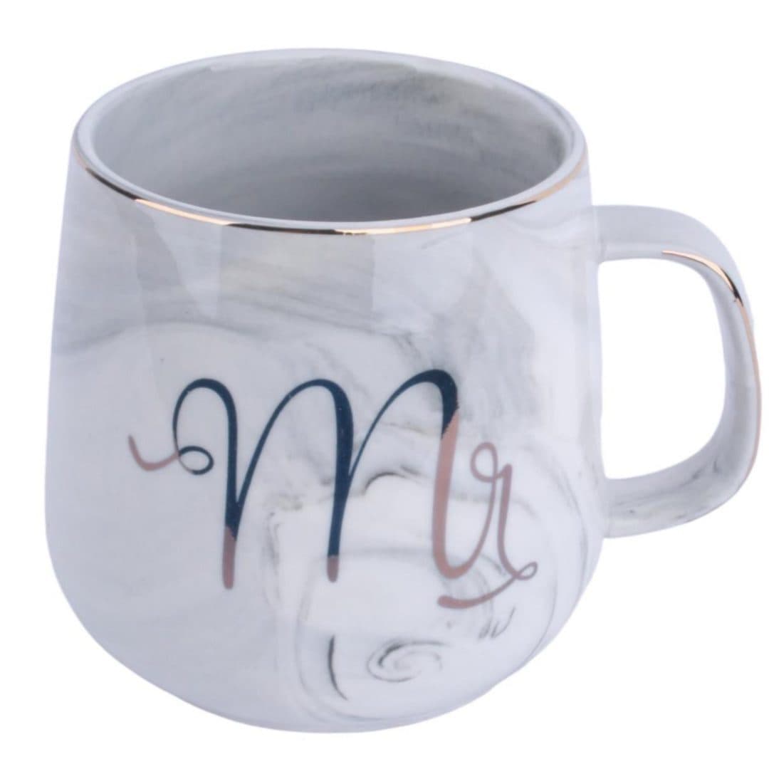 ماگ هدیه طرح Mr و Mrs مدل M کد 4546 — تصویر ۲