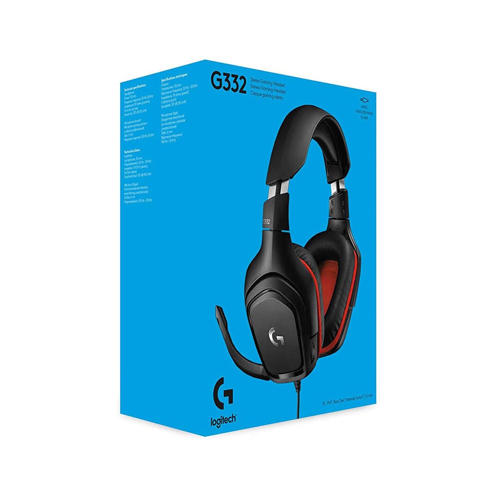 هدست گیمینگ لاجیتک مدل Logitech G332 Wired Gaming Headset — تصویر ۲