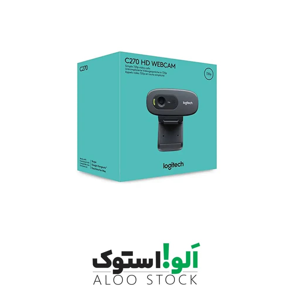 وب کم لاجیتک مدل Logitech C270 Webcam — تصویر ۶