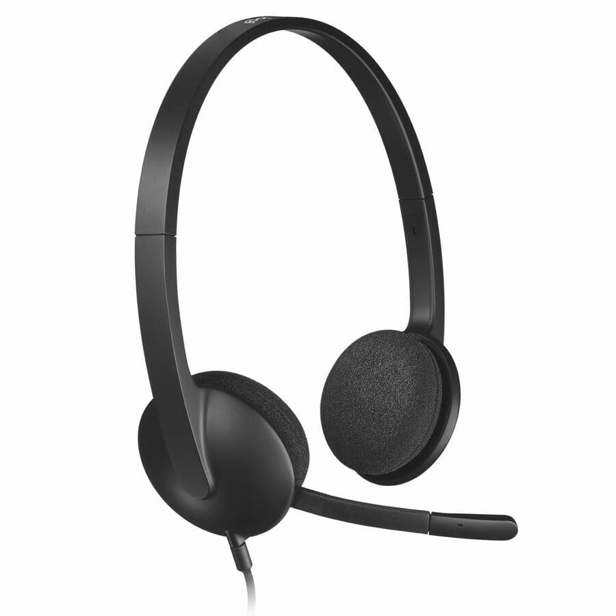 هدست لاجیتک مدل Logitech H340 USB Headset — تصویر ۳