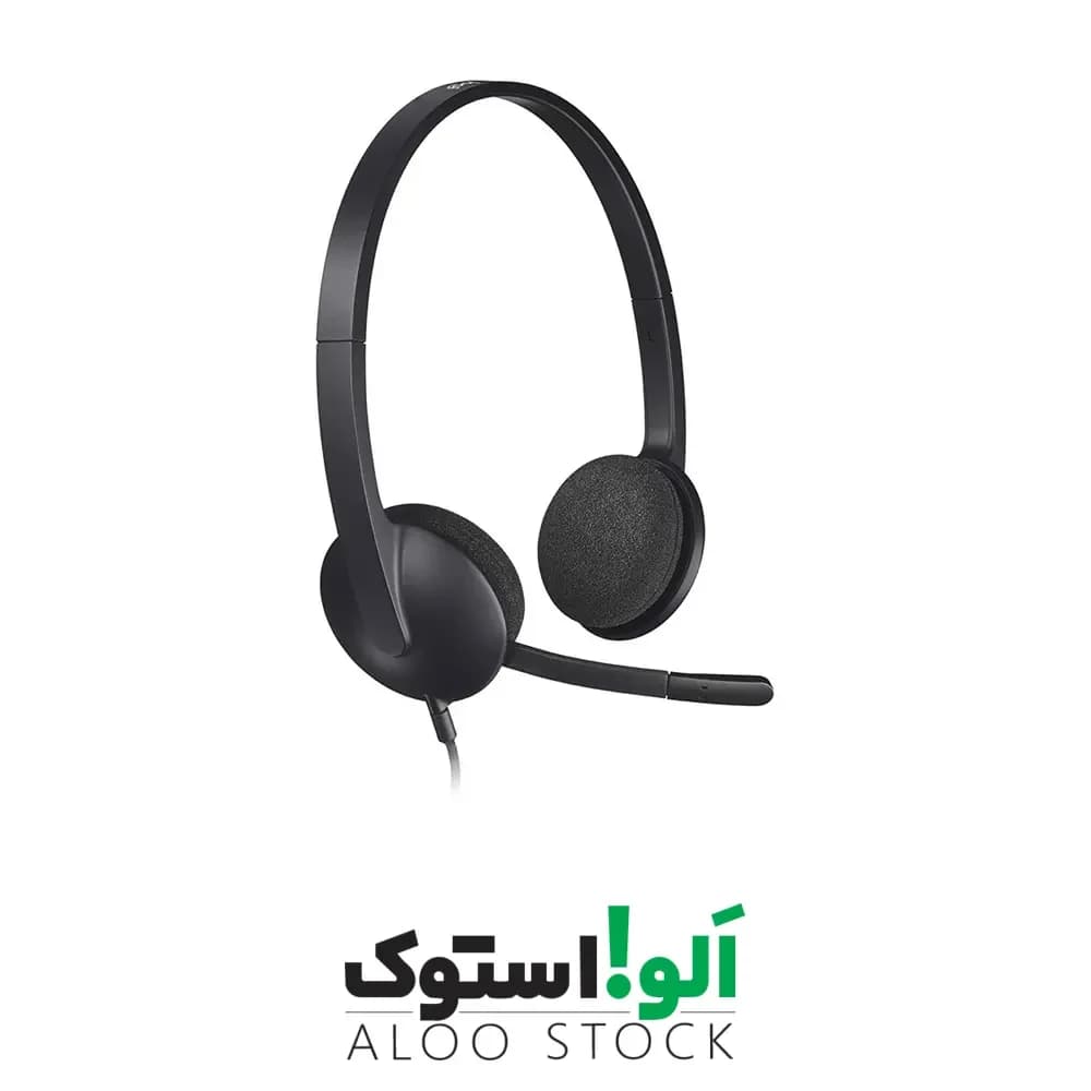 هدست لاجیتک مدل Logitech H340 USB Headset — تصویر ۹