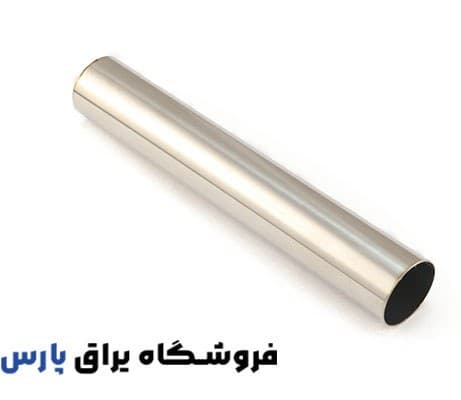 لوله رگال گرد قطر 25 آبکاری نایس