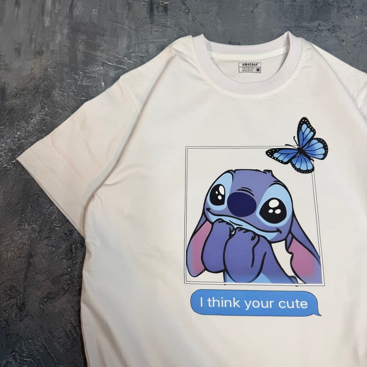 تیشرت استیتچ I THINK SO CUTE — تصویر ۶