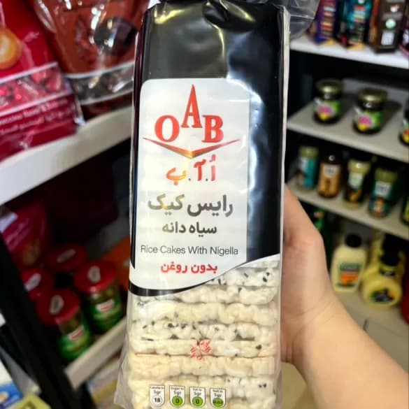 رایس کیک سیاه دانه ا آ ب — تصویر ۲