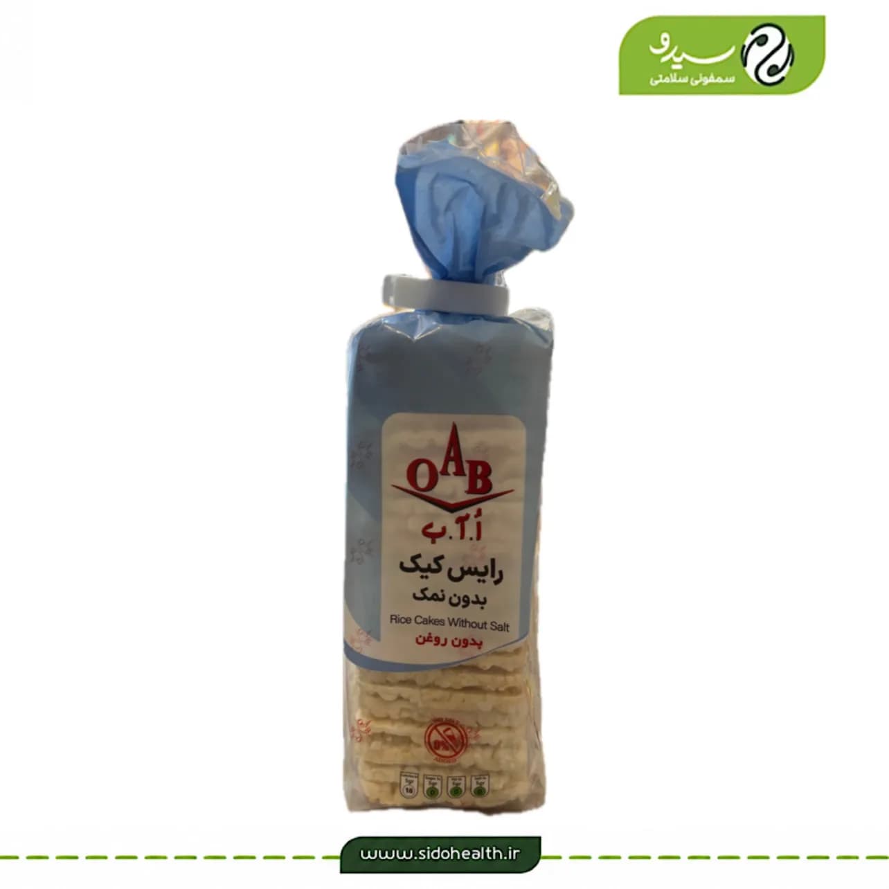 رایس کیک بدون نمک ا آ ب