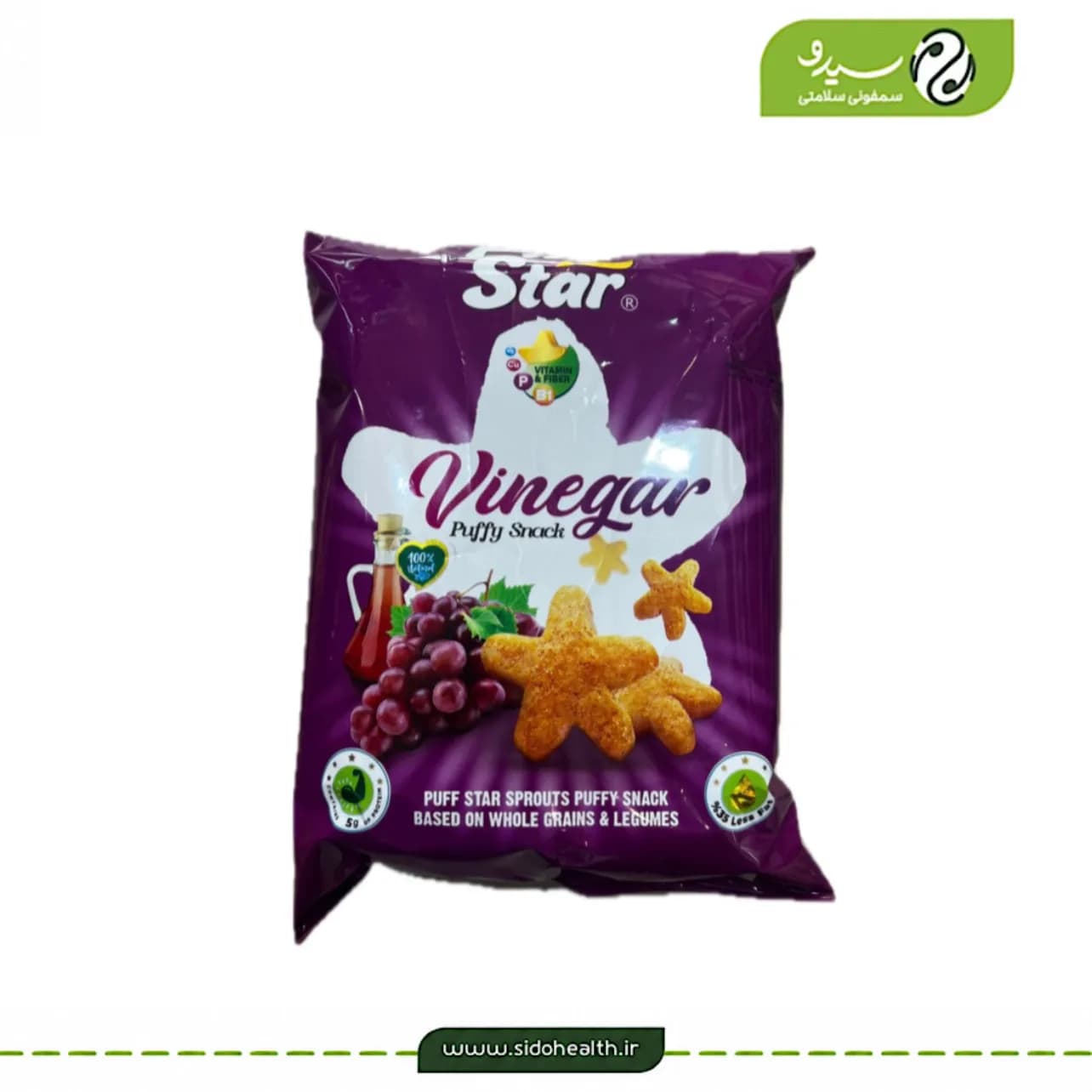 اسنک 4 جوانه سرکه پف استار