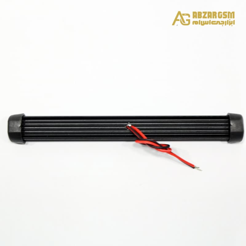LED فلاشر امدادی خطی آلومینیومی 12V نارنجی — تصویر ۲