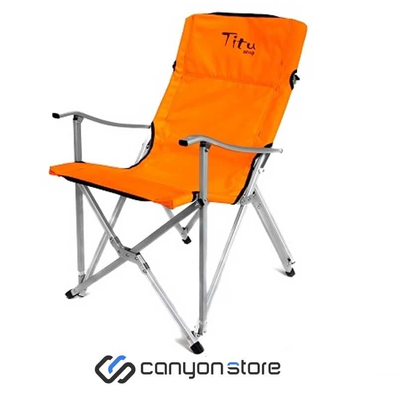صندلی تاشو مسافرتی تیتوکمپ – TituCamp Rest Chair — تصویر ۵