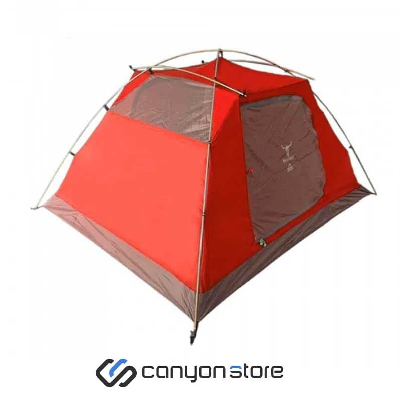 چادر دو نفره کله گاوی پکینیو – Pekynew Tent K-2021Aقرمز — تصویر ۲