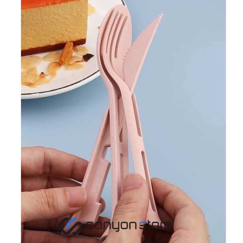 ست قاشق و چنگال چاقو سفری – Mai Xiang Travel Cutlery — تصویر ۳