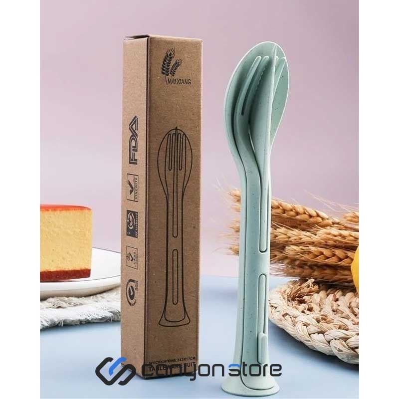ست قاشق و چنگال چاقو سفری – Mai Xiang Travel Cutlery — تصویر ۶