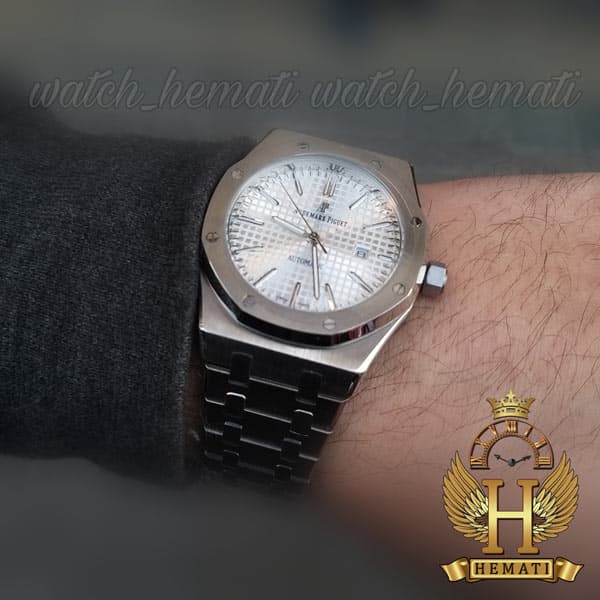ساعت مردانه تک موتوره اودمار پیگه Audemars Piguet Royal Oak ap1108 — تصویر ۶