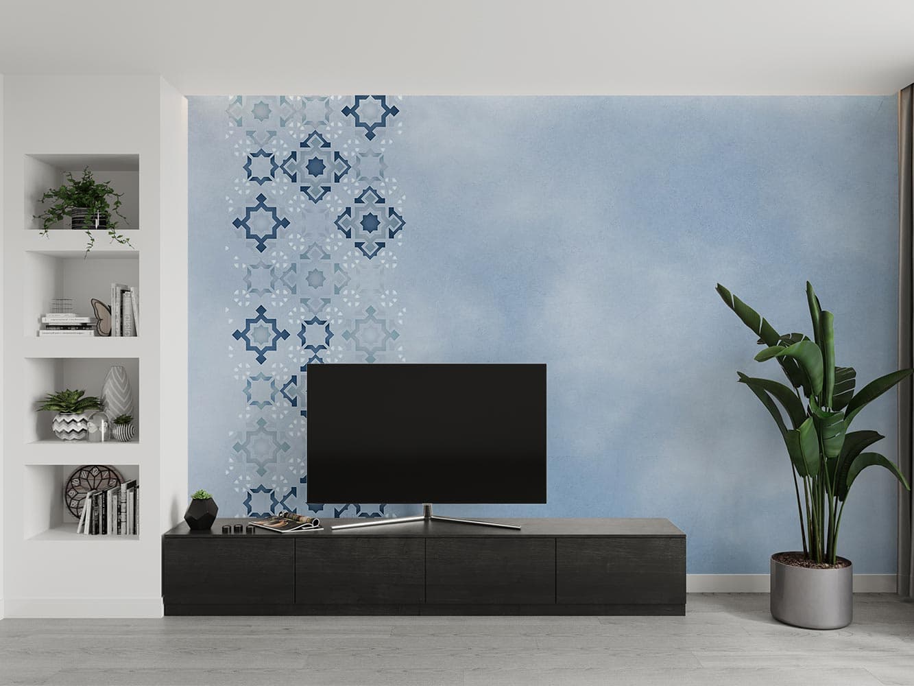 کاغذ دیواری اسلیمی سنتی W10196000 — تصویر ۲
