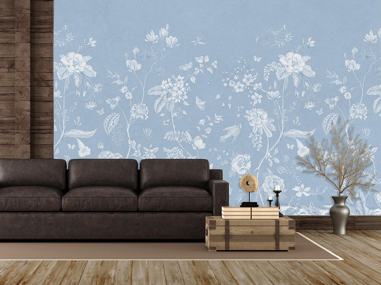 کاغذ دیواری گل و شاخه W10188900 — تصویر ۲