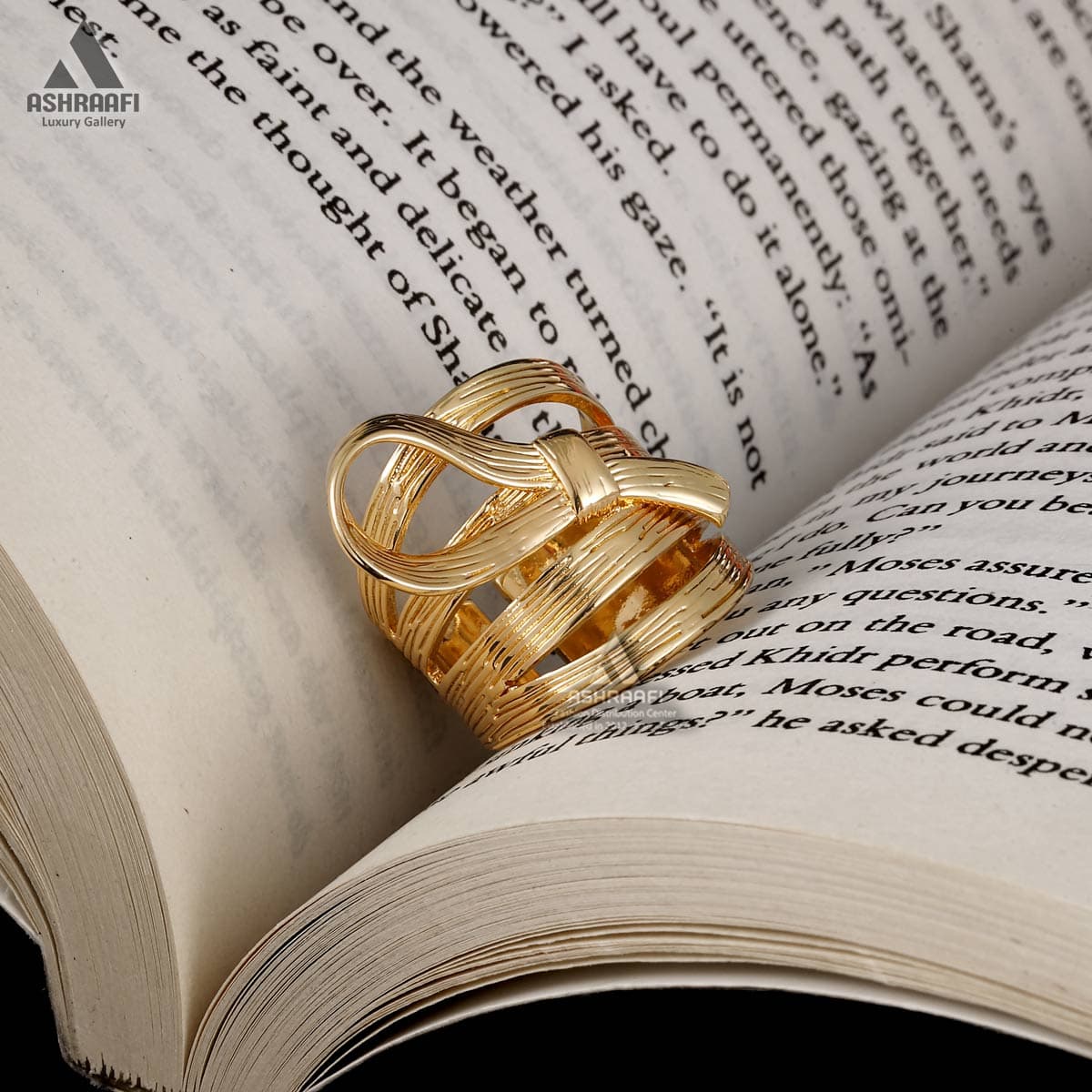 انگشتر پاپیونی Bow Tie Ring G1 — تصویر ۲