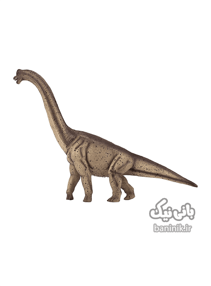فیگور موجو سری دایناسور برکیوسور دلوکس Mojo Brachiosaurus Deluxe Figure — تصویر ۲