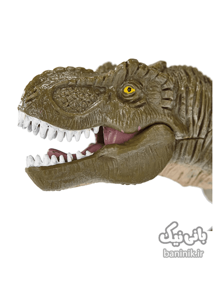 فیگور موجو سری دایناسور تی رکس با فک مفصلی Mojo Tyrannosaurus Rex with Articulated Jaw Figure — تصویر ۴
