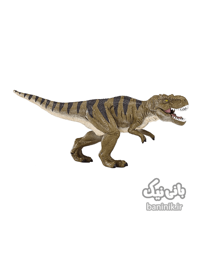 فیگور موجو سری دایناسور تی رکس با فک مفصلی Mojo Tyrannosaurus Rex with Articulated Jaw Figure — تصویر ۲