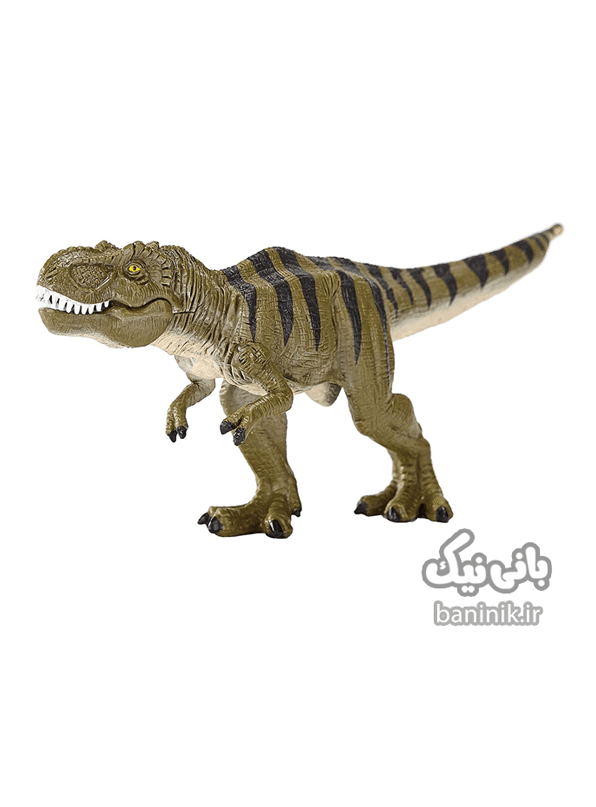فیگور موجو سری دایناسور تی رکس با فک مفصلی Mojo Tyrannosaurus Rex with Articulated Jaw Figure — تصویر ۳