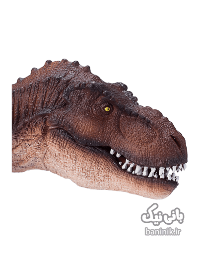 فیگور موجو سری دایناسور تی رکس دلوکس با فک مفصلی Mojo Tyrannosaurus Rex Deluxe with Articulated Jaw Figure — تصویر ۴