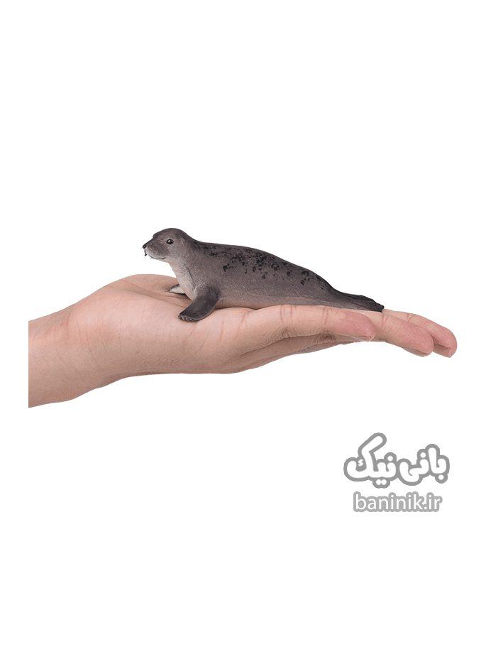فیگور موجو سری فک خاکستری Mojo Grey Seal Figure — تصویر ۶