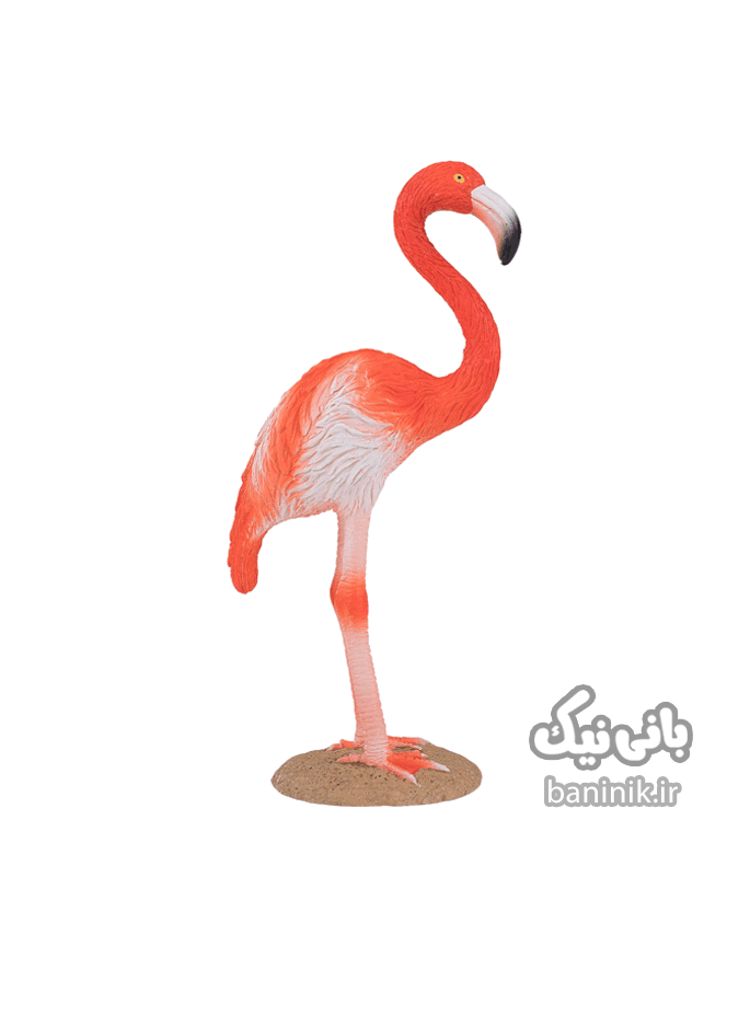 فیگور موجو سری فلامینگو آمریکایی Mojo American Flamingo Figure — تصویر ۲