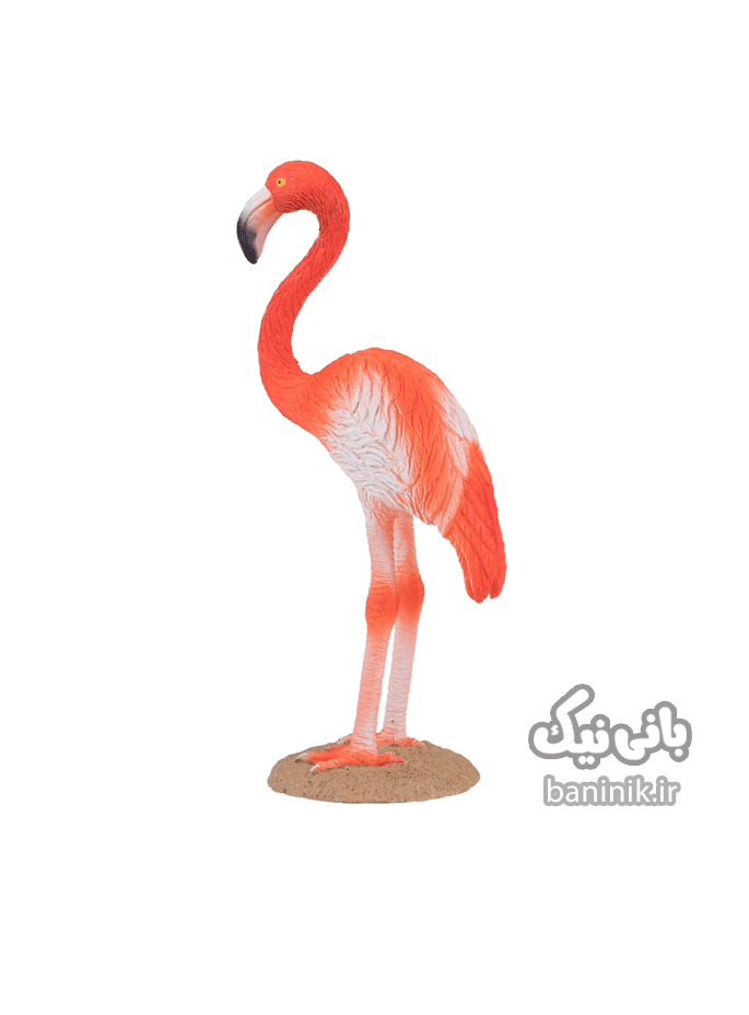 فیگور موجو سری فلامینگو آمریکایی Mojo American Flamingo Figure — تصویر ۴