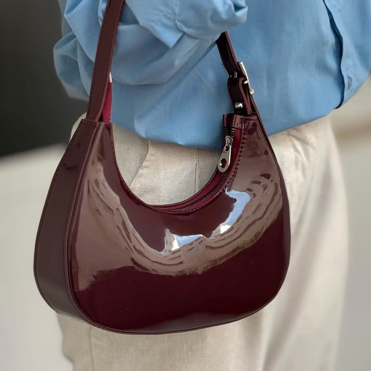 کیف زنانه مدل باگت Shoulder Tote HandBag A01 — تصویر ۲