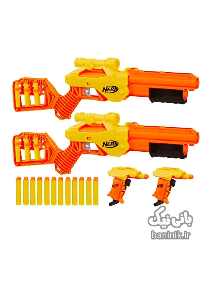 پک 4 تایی تفنگ های نرف Nerf E7579|Alpha Strike — تصویر ۷