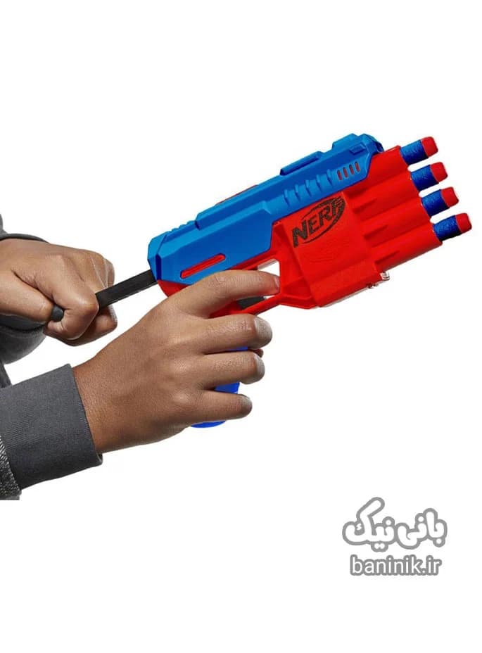 تفنگ نرف Nerf مدل Alpha Strike Claw QS-4 — تصویر ۲
