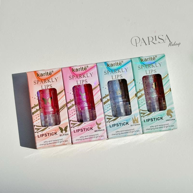 بالم لب حرارتی Karite مدل Sparkly Lips — تصویر ۴