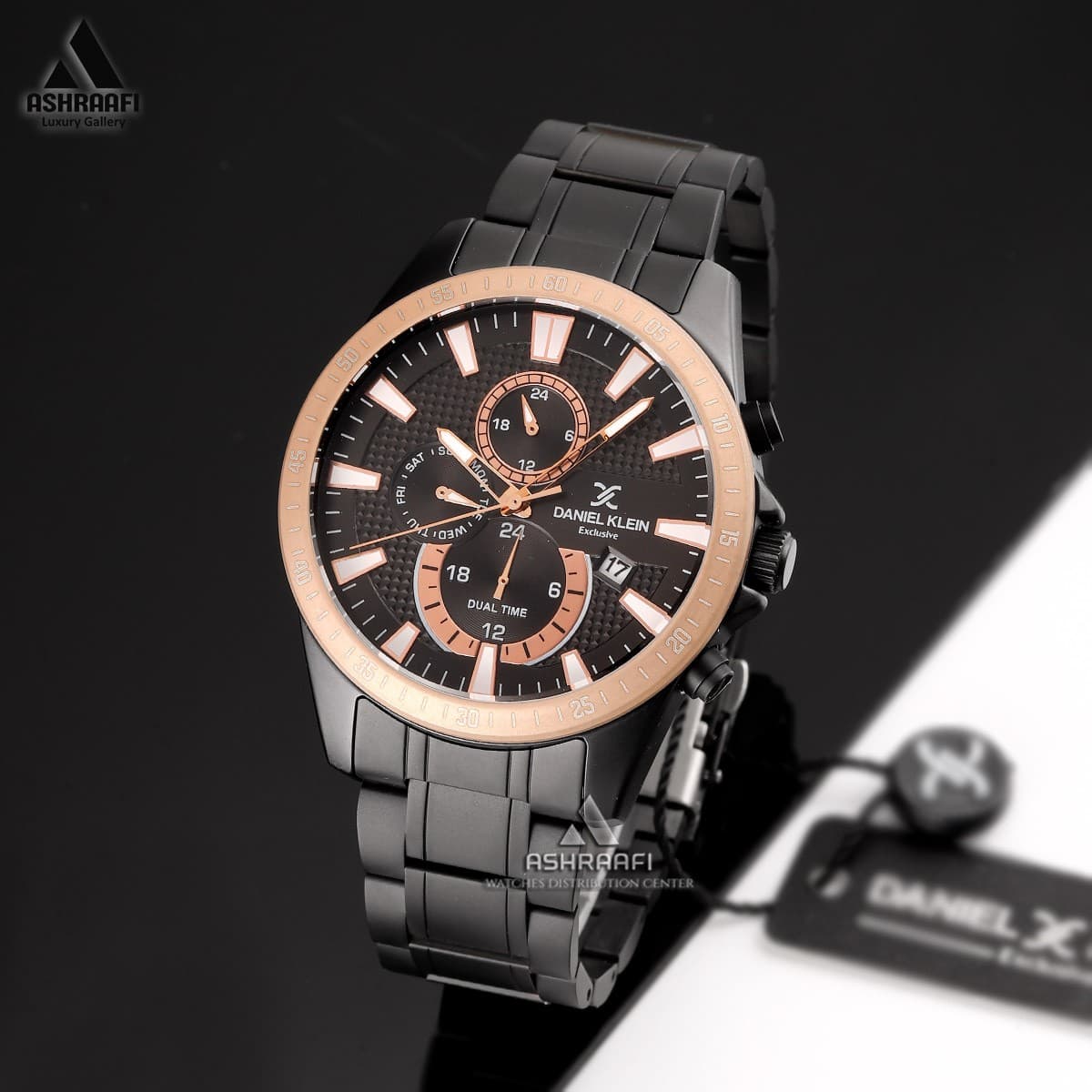 ساعت مشکی دنیل کلین Daniel Klein DK.1.12995-5 — تصویر ۲