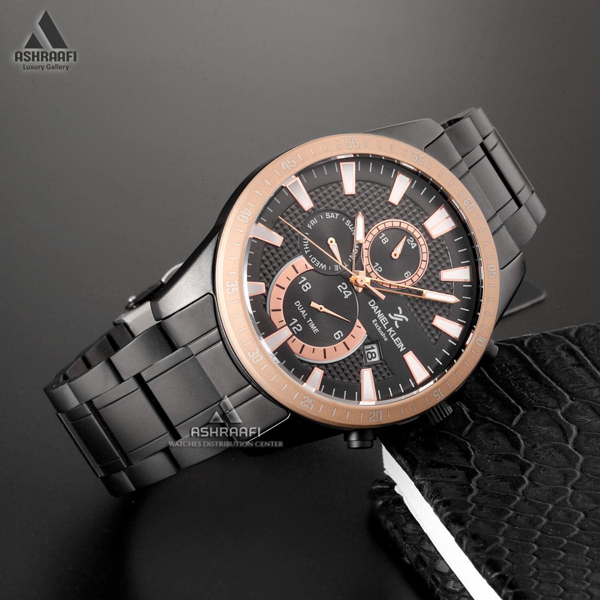 ساعت مشکی دنیل کلین Daniel Klein DK.1.12995-5 — تصویر ۳