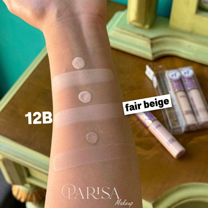 کانسیلر تارت tarte مدل shape tape شماره 12B fair beige — تصویر ۲