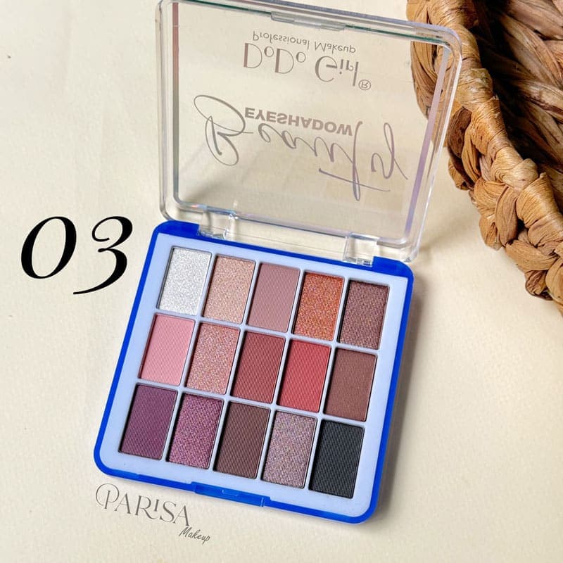 پالت سایه 15 رنگ DODO GIRL (D3299) — تصویر ۵