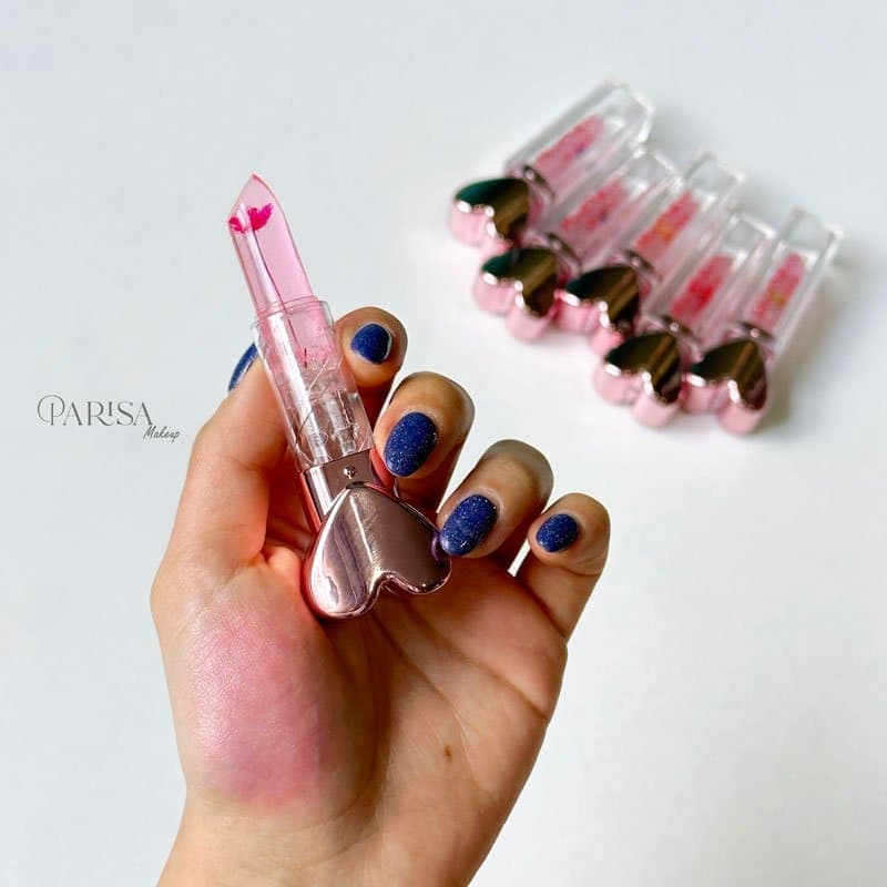 بالم لب حرارتی قلب شیشه ای Moc Allure کد 092 — تصویر ۳