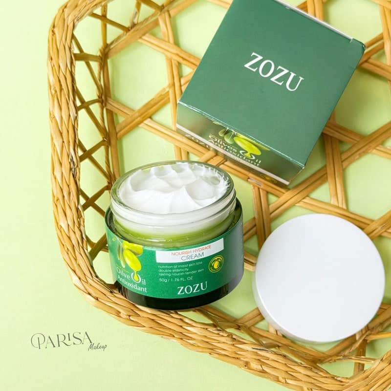 کرم مغذی و آبرسان روغن زیتون Zozu(50 گرم)