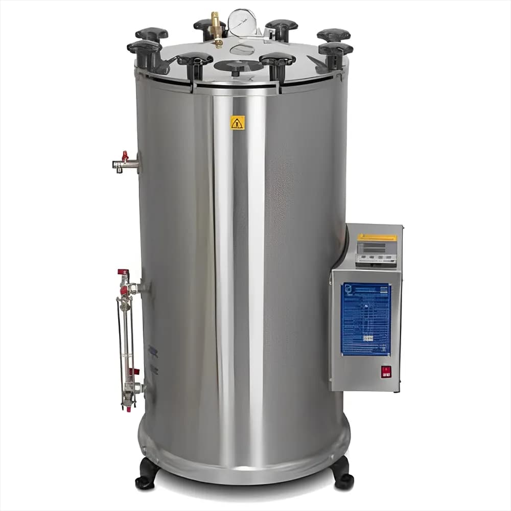 اتوکلاو آزمایشگاهی 100 لیتری دیجیتال تمام استیل مدل AV10 کاوش مگا