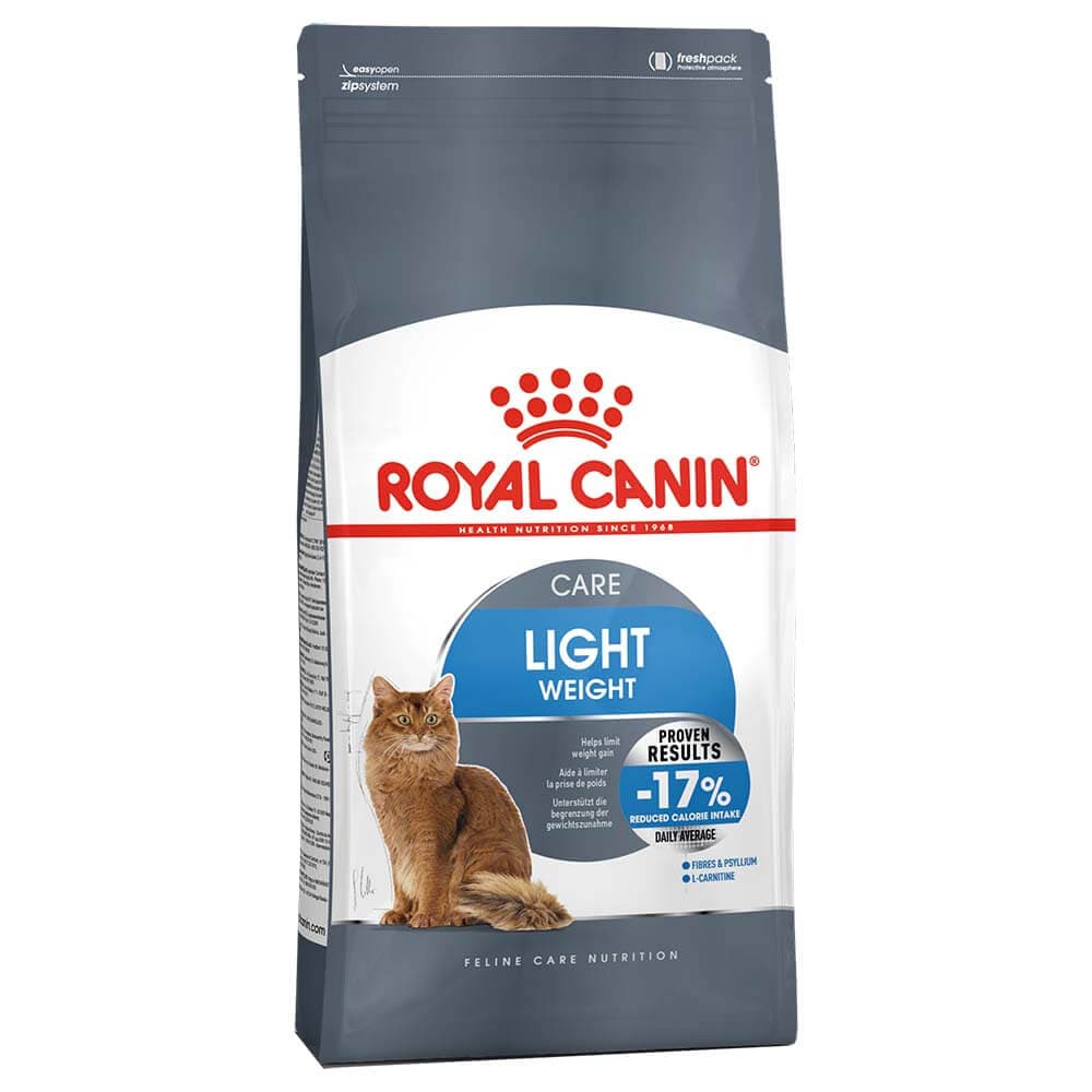 غذای خشک گربه رویال کنین مدل Light Weight Care