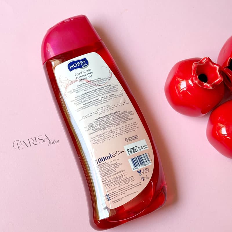 شامپو بدن هوبی Hobby مدل Pomegranate(500 میل) — تصویر ۲