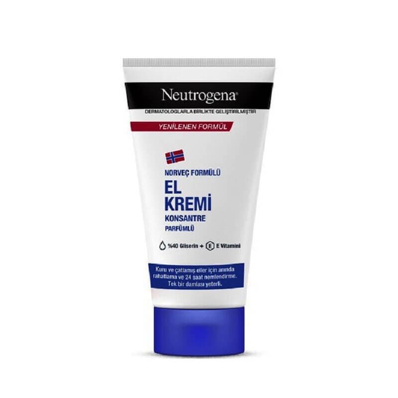 کرم مرطوب کننده دست معطر و کنسانتره نوتروژینا EL Kremi(50 میل)
